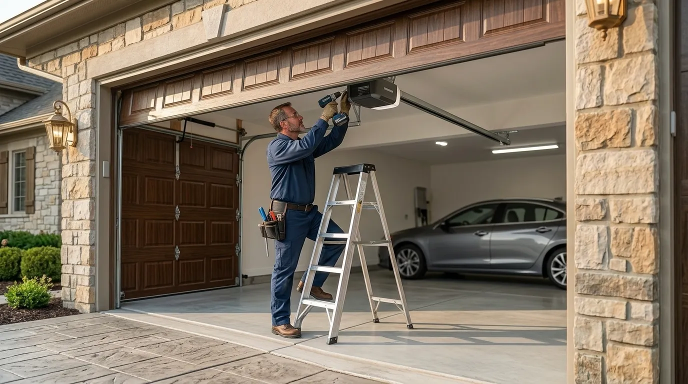 Garage door detail illustrating openers and power cuts: what huntington beach garages are actually dealing with
