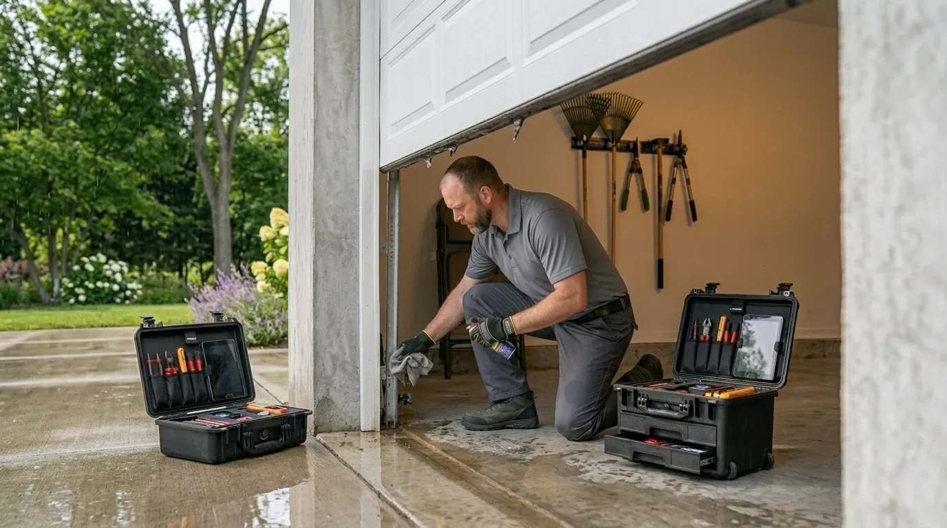 Garage Door Maintenance for Lakewood Homes in Huntington Beach