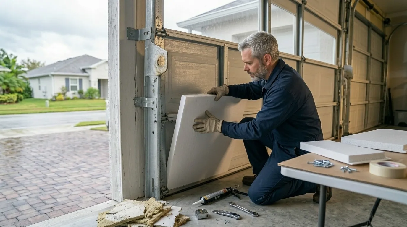 Garage Door Panel Replacement, Cerritos in Huntington Beach