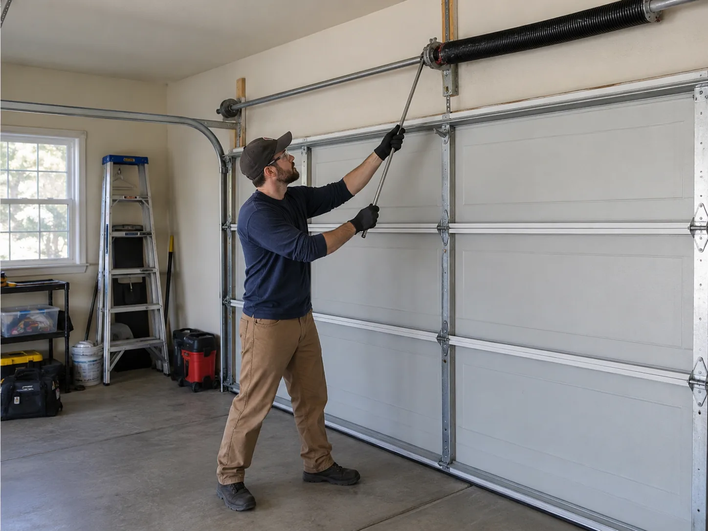 Garage Door Spring Repair for Norwalk Homes in Huntington Beach