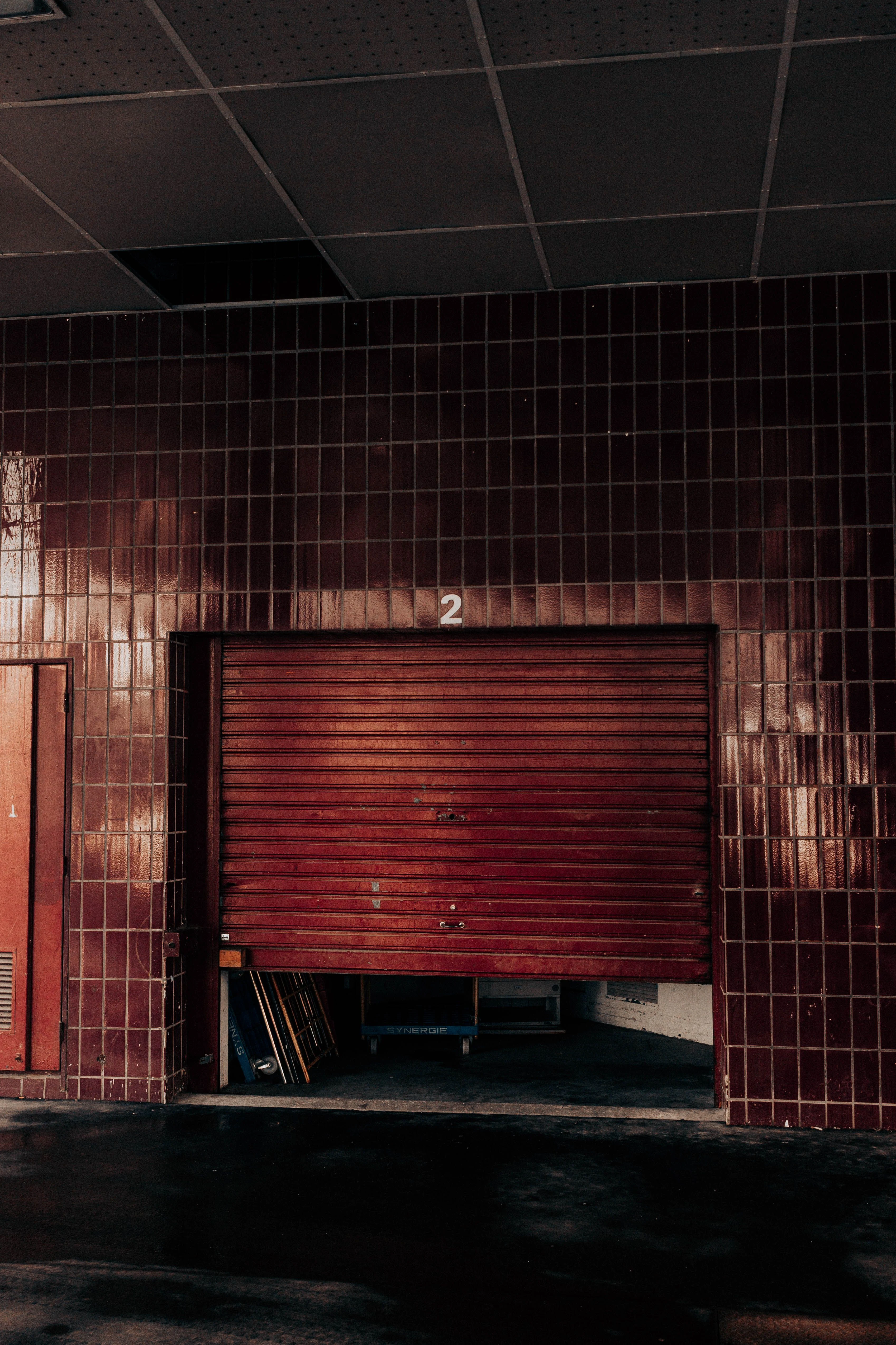 Residential garage door in Huntington Beach